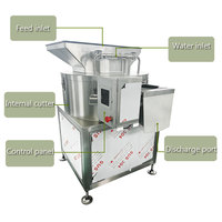Automatische bladsnijmachine voor aardappel, zoete aardappel en groene mango