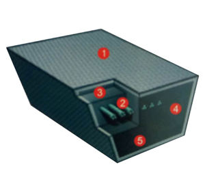 Sabuk V karet Drive plastik, sabuk V karet datar metrik untuk industri, Motor elektrik Puli - Product Image 2