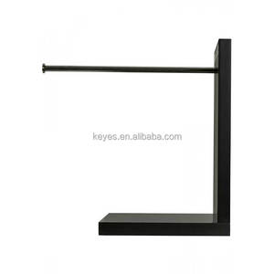 Tùy chỉnh truy cập hàng đầu tùy chỉnh bằng gỗ vớ hiển thị đứng nóng bán treo vớ hiển thị giá - Product Image 6