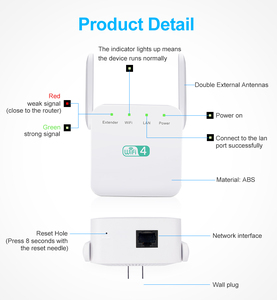 Wifi4 Tăng Cường Tín Hiệu Mạng Khuếch Đại <span class=keywords><strong>Wifi</strong></span> Repeater Chất Lượng Cao 300Mbps Không Dây 4G Card <span class=keywords><strong>Adapter</strong></span> 20 Sim Adsl 2 - Product Image 5