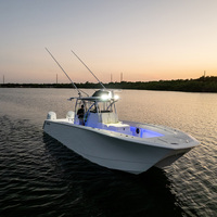 Projecteur LED 100W IP68 15000LM pour utilisation sous-marine à une profondeur de 5 à 10 mètres dans l'eau de mer claire, 24V/12V DC, télécommande pour bateau marin
