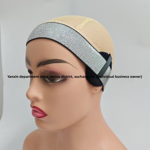 Bonnet en <span class=keywords><strong>filet</strong></span> élastique à structure maillée pour extensions capillaires à domicile - Product Image 5