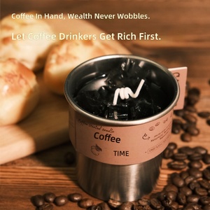 Kreative Halbhandgefertigte Paraffin-ABS Duftkerze als Dekoration für Büro und Zuhause, Geschenk, Event-Favor, Maßgefertigter Kaffeeduft-Wachstasse - Product Image 4