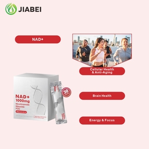 Jiabei nhà máy bán buôn NAD + 1000mg vitamin dành cho người lớn công thức, hỗ trợ lão hóa da và tập trung năng lượng 30 gói trong kho - Product Image 3