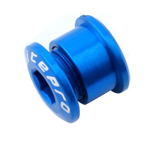 4 pièces Vélo Chaîne anneau 6.5MM Boulons À Vitesse Unique super léger Roue Vis VTT Route Vélo <span class=keywords><strong>Pédalier</strong></span> Boulons - Product Image 2