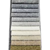Tissu d'ameublement aspect lin teint en fil 100 % polyester 210~400 g/m² pour canapé, vente chaude usine 2026
