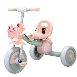 <span class=keywords><strong>Poussette</strong></span> à pédales <span class=keywords><strong>en</strong></span> plastique Mingtu, design simple et mignon, pour enfants de 2 à 6 ans, tricycle à 3 roues, fonction musicale - Product Image 3