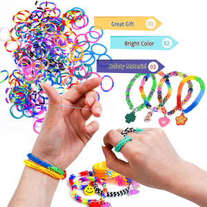 Hot Selling DIY Handmade <b>Loom</b> <b>Bands</b> Diy Color Rubber <b>Band</b> Braided Bracelet Set Children's Educational Toys - Product Image 4