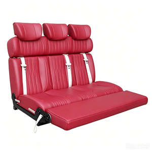 Siège-lit pliant multifonctionnel personnalisé en cuir PU imperméable pour <span class=keywords><strong>camping</strong></span>-<span class=keywords><strong>car</strong></span> et fourgonnette, idéal pour les motorhomes et les fourgons utilitaires - Product Image 4