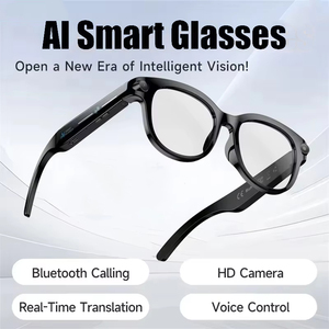 Gafas Inteligentes M89 con Doble Micrófono, Reducción de Ruido, Reproducción de Música, Traducción Inteligente en Tiempo Real, Cámara de 2.0MP de Alta Resolución, Batería de 290mAh - Product Image 1