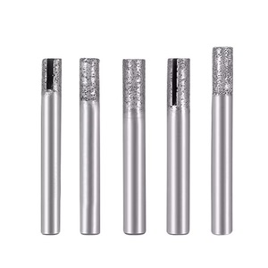 ЧПУ Алмазный фрезерный станок для резки камня CNC гравер распродажа 6/8/10 мм хвостовик Концевая фреза фрезерование гранита спекания - Product Image 2