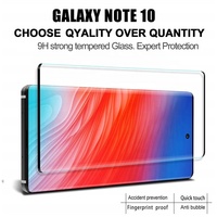 Verre trempé pour écran de téléphone portable Samsung Galaxy S10 S10 Plus S10e Note 10, verres trempés pour smartphone