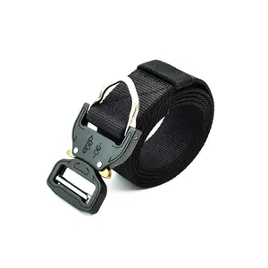 Tactical belt male fan outdoor belt Special Forces Black Hawk training nylon belt