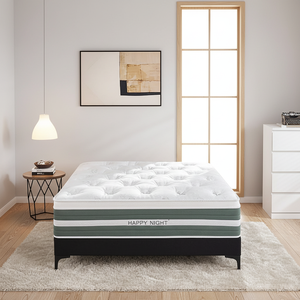 Гипоаллергенный ортопедический матрас King/<span class=keywords><strong>Queen</strong></span>/Full <span class=keywords><strong>Size</strong></span>, складной, в коробке, с топпером, гибридный, Twin <span class=keywords><strong>Size</strong></span>, складной матрас - Product Image 1