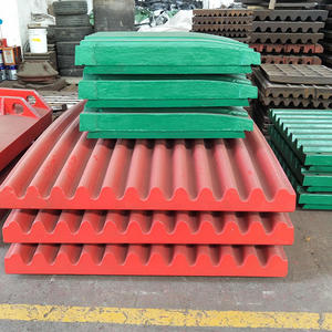 Piezas de Desgaste Duraderas para Trituradora de Mandíbulas de Carburo de Tungsteno, Placas de Mandíbula Fija y Móvil de Carburo Cementado - Product Image 2