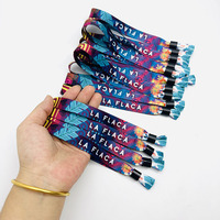 Bracelets RFID en gros pour festivals de musique – Étiquettes jetables en polyester avec verrou pour événements musicaux