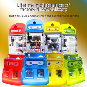Serie temática Mini Claw Crane Machine LED Juego interactivo para niños y diversión familiar - Product Image 3