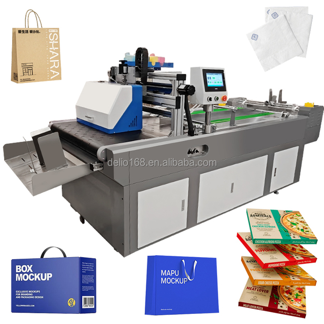 Large Format Industrial Grade One Pass CMYK One Pass Digital Printer with Automatic Feeding
