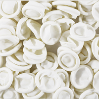 SunelPort - Cubiertas de Látex para Dedos, Profesionales, Japonesas, Mini, para Arte de Uñas, Desechables, Engrosadas, Antiestáticas, Libres de Polvo