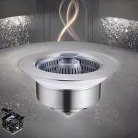 Filtre universel en acier inoxydable pour évier de cuisine, bouchon de vidange pour lavabo et évier, noyau pop-up, nouveau style chinois