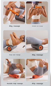 Rodillo de espuma para yoga 3 en 1, juego de palos de masaje, rodillos de espuma para músculos profundos, columna de Pilates - Product Image 6