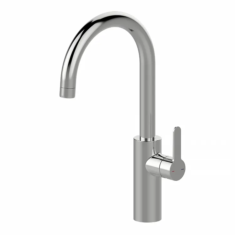 GZA3081 Torneiras De Cozinha Gourmet Household Modern High Quality Single Lever 360 Rotating Brass Faucet Kitchen Water Tap