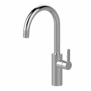 GZA3081 Torneiras De Cozinha Gourmet Household Modern High Quality Single Lever 360 Rotary Brass Faucet Kitchen Water Tap