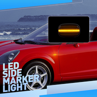 Feu de position latéral à LED pour Toyota Hilux Sr5 Vigo Mk6 Pickup 06 + Carina E T19 (04/92-09/97) Celica(Curren) Mk6 T20/Mk7 T23