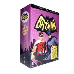 Nhà máy cung cấp DDP vận chuyển Batman 18dvd hoàn thành bộ sưu tập loạt phim hoàn chỉnh loạt DVD bộ phim truyền hình