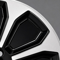 Jantes en alliage d'aluminium noir brillant/argent sur mesure, 20 pouces, 8,5J, 6x139,7 mm, ET 30, pour GMC Yukon Acadia Jeep Wrangler