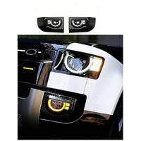 Conjunto de Luces Antiniebla LED Inferiores Delanteras Todoterreno a Prueba de Agua para Land Rover Defender 90 110 130 20-26