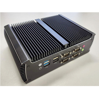 PC Industrial Integrado en Caja, Intel J1900, Sin Ventilador, Aleación de Aluminio, Puertos Seriales, LAN Dual, WiFi, Almacenamiento SSD, Windows 11, 1 Año de Garantía