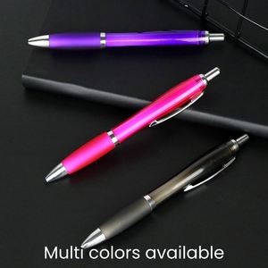 Plastic Ball Point Pen with Custom Logo Promotion Gift Pen 1.0mm Black <b>Ink</b> BKS LY7218 Multi-color Modern - Product Image 5