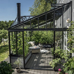 DTOP sunroom extensión cabina casa sunrooms & Casas de cristal <span class=keywords><strong>Sun</strong></span> Room con sombra Sunroom Glass para casa - Product Image 4