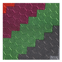Tissu nylon 70D 190T grille en nid d'abeille