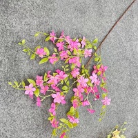 Plante artificielle en soie, lotus vert, 90 cm, pour la décoration de la maison, les mariages, les festivals, les fêtes - Utilisation pour Noël et de nombreuses occasions