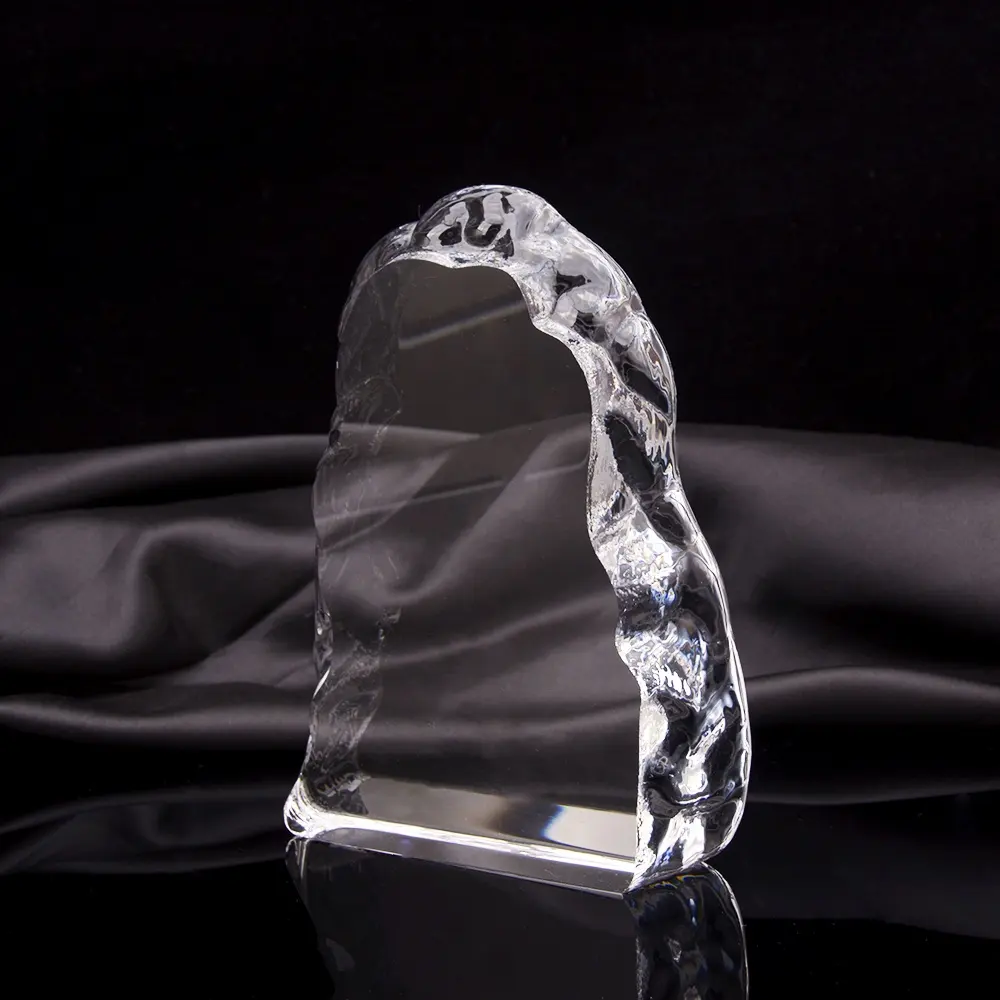 украшением в виде Кристаллов Трофей кристаллической Айсберг 3D Айсберг модель по индивидуальному заказу, лазерная гравировка