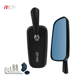 Rétroviseur universel en alliage d'aluminium pour <span class=keywords><strong>moto</strong></span>, anti-éblouissement, pour scooter et <span class=keywords><strong>moto</strong></span> de rue - Product Image 3