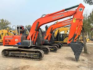 Salida de fábrica Precio bajo Segunda mano Mini excavadora de 12 toneladas <span class=keywords><strong>Hitachi</strong></span> ZX120 Excavadora hidráulica de oruga usada - Product Image 2