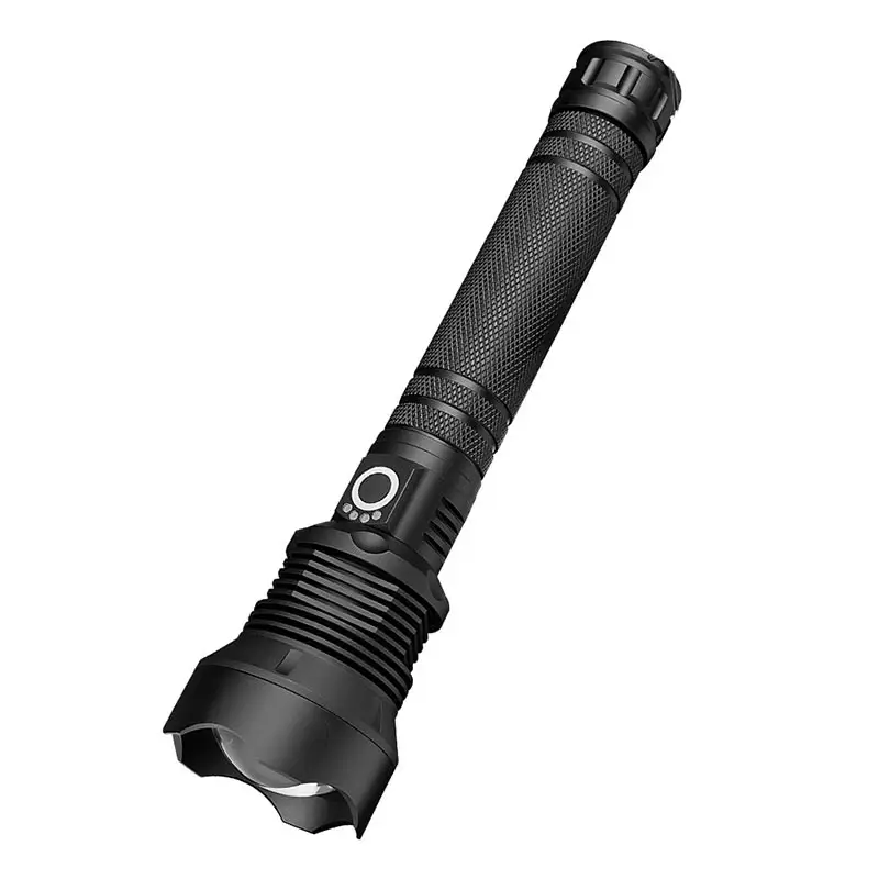 High Power 2500 Lumens Super Bright XHP70 LED Rechargeable Waterproof Multifunction Dimming Light Flashlight