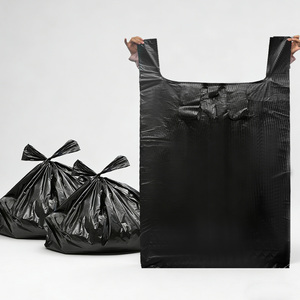 Rouleau de sacs poubelle jetables personnalisables, résistants à l'humidité, pour la maison, les déchets alimentaires, l'<span class=keywords><strong>emballage</strong></span>, l'utilisation industrielle - Product Image 1