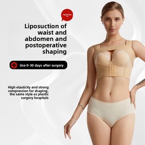 Sujetador de soporte pectoral postquirúrgico con relleno para prótesis, para recuperación y modelado, con efecto push-up y recolección lateral - Product Image 3