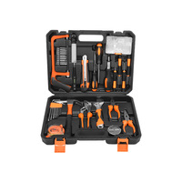Boîte à outils pour machines domestiques, ensemble d'outils manuels en acier au carbone, tournevis multifonctionnel avec étui rigide pour réparation électrique