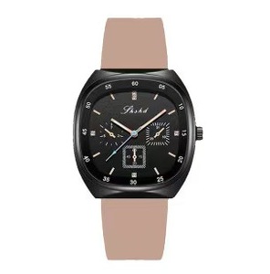 Unisex Square Dial <b>Silicone</b> Strap <b>Watch</b> Comfortable and Lightweight Design for Daily Use - Product Image 5