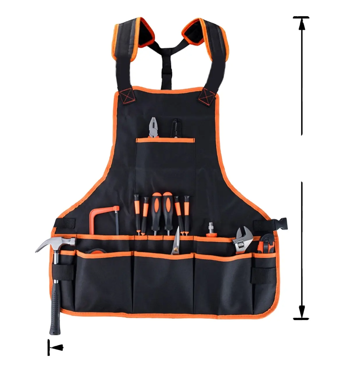 Heavy Duty multi pockets tool apron work aron