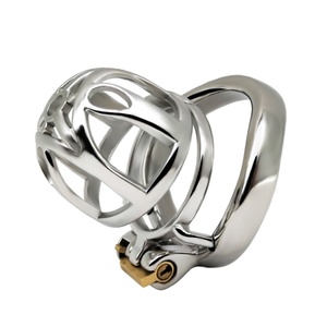 FRRK-74C Dispositivo de Castidad Masculina de Acero Inoxidable, Jaula para Pene, Juguetes Sexuales para Hombres, Juguetes Eróticos para Adultos - Product Image 1