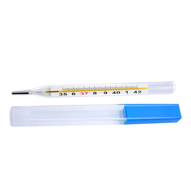 Factory direct supply cheap mercury clinical thermometers temperature thermometer fever thermometers for home use