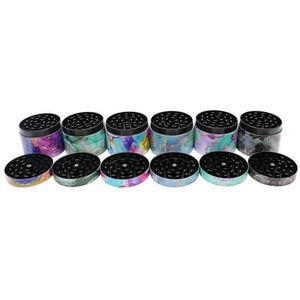 UV Printing Custom Logo Colorful Zinc Alloy <b>Herb</b> <b>Grinder</b> Creative Manual Tobacco <b>Grinder</b> Crusher - Product Image 5
