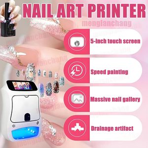 เครื่องพิมพ์ลายเล็บอัตโนมัติอัจฉริยะสำหรับออกแบบลายเล็บ 3 มิติแบบกำหนดเอง - Product Image 3