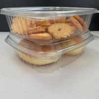 Boîte à pâtisserie, boîte à pâtisserie transparente pour gâteaux aux pêches, biscuits, boîte d'emballage pour pâtisserie, boîte à gâteaux, boîte d'emballage pour dim sum